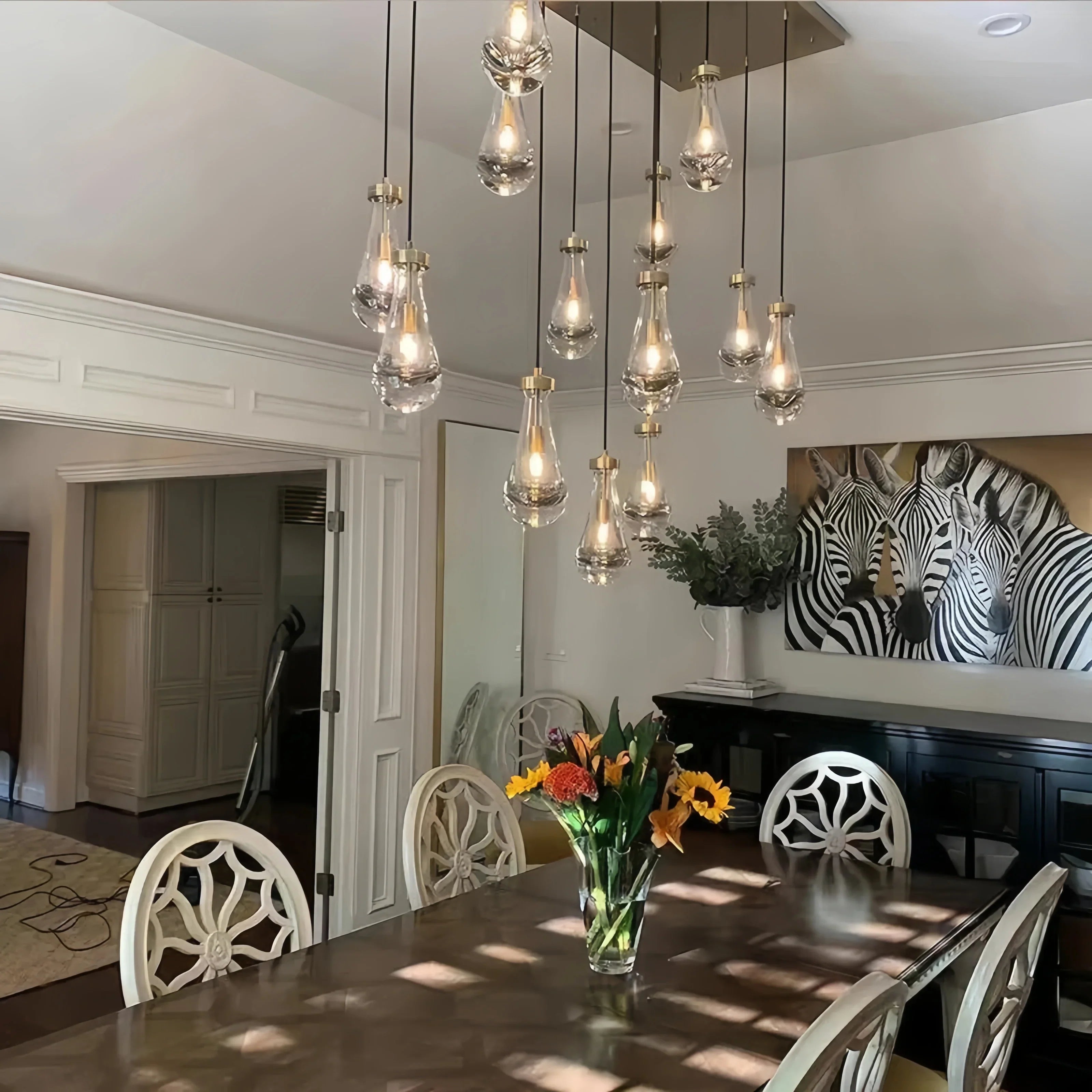 Raindrop Chandelier