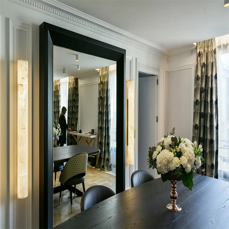 Alabaster Sconces