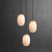 JC Alabaster Bedside Pendant Light