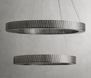 Jared Modern Round Two-Tier Chandelier 47", 60"