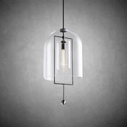 JC Ondel Glass Pendant Light 28"H, 32"H