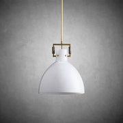 JC Miranda Modern Milk Glass Pendant Light