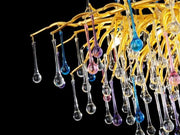 Ran Colorful Crystal Dining Branch Chandelier - jchandelier