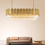 Modern Luxury Crystal Light Rod Chandelier