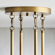 Celestia Modern Glass Round Chandelier