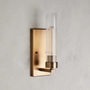 Celestia Modern Glass Wall Sconce 1 Light