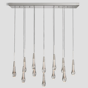 Soltaire Linear Chandelier 37'' 70''W