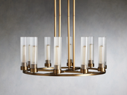 Fiora Modern Glass Round Chandelier