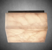 Rivaga Calcite Square Flushmount 6"10"14"