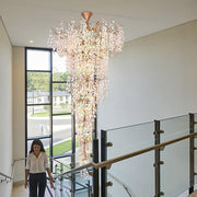 Monroe Two-tier Large Branch Chandelier - jchandelier