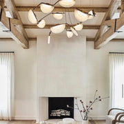 Kevin Selena Alabaster Chandelier, Luxury Modern Chandelier for Living Room Chandelier Kevinstudiolives   