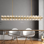 JC Bordeaux Wine-Glass Series Glass Chandelier