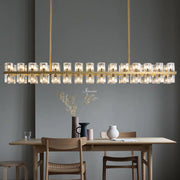 JC Bordeaux Wine-Glass Series Glass Chandelier