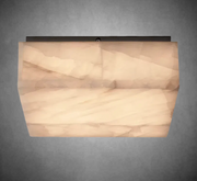 Rivaga Calcite Square Flushmount 6"10"14"