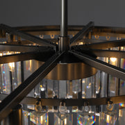 JC French Classicm Series K9 Crystal Round / Linear Chandelier