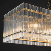 JC Sofil Rectangle Chandelier 54"