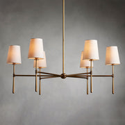 JC Rhodes Round Chandelier 4 Light / 6 Light