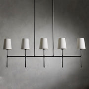 JC Rhodes Linear Chandelier 5 Light / 6 Ligth