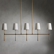 JC Rhodes Linear Chandelier 5 Light / 6 Ligth