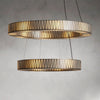 JC Jeunet 2-Tier Round Chandelier