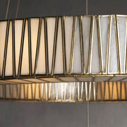 JC Jeunet 2-Tier Round Chandelier