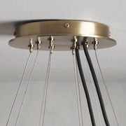 JC Jeunet 2-Tier Round Chandelier