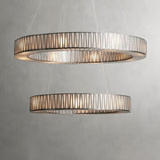 JC Jeunet 2-Tier Round Chandelier