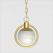 Tierna Alabaster Chandelier 2 Lights