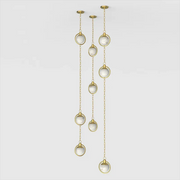 Tierna Alabaster Chandelier 3 Chains