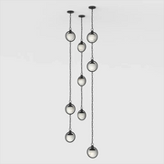 Tierna Alabaster Chandelier 3 Chains