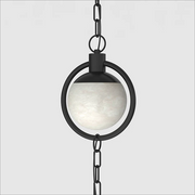 Tierna Alabaster Chandelier 5 Chains