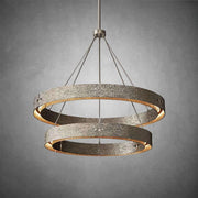 Veuvery Two-Tier Round Chandelier D 60"