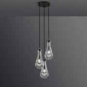 JC Raindrops Round Chandelier