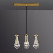 JC Raindrops Rectangle Chandelier