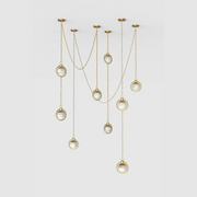 Tierna Alabaster Chandelier 6 Lights