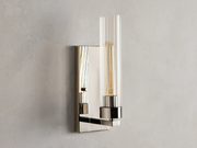 Fiora Modern Glass Wall Sconce 1 Light