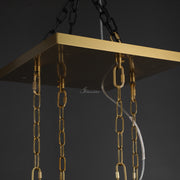 JC Cascada Square Chandelier 21", 30"