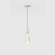 Theseus Alabaster Marble Modern Pendant Light