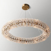 Crystal Pendant Modern Crystal Ring Chandelier