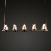 JC Kusea Glass Linear Chandelier 49", 60"