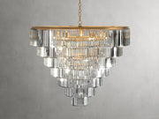 Gideon Crystal Tiered Round Chandelier