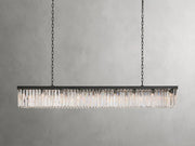 Gideon Crystal Rectangular Chandelier 60", 72"