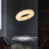 Rock Crystal Round Modern Chandelier - jchandelier