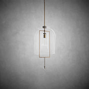 JC Ondel Glass Pendant Light 28"H, 32"H