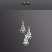 JC Raindrops Round Chandelier