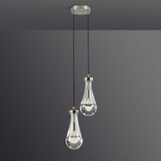 JC Raindrops Round Chandelier