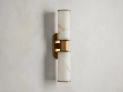 Harlin 2-Light Wall Sconce in Alabaster