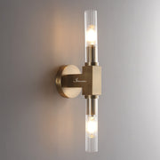 JC Prismatic Glass Linear Wall Sconce