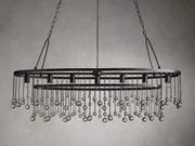 Aubrey 7 Light Oval Chandelier