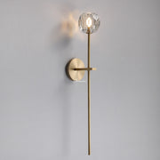 Bille De Crystal Glass Grand Wall Sconces